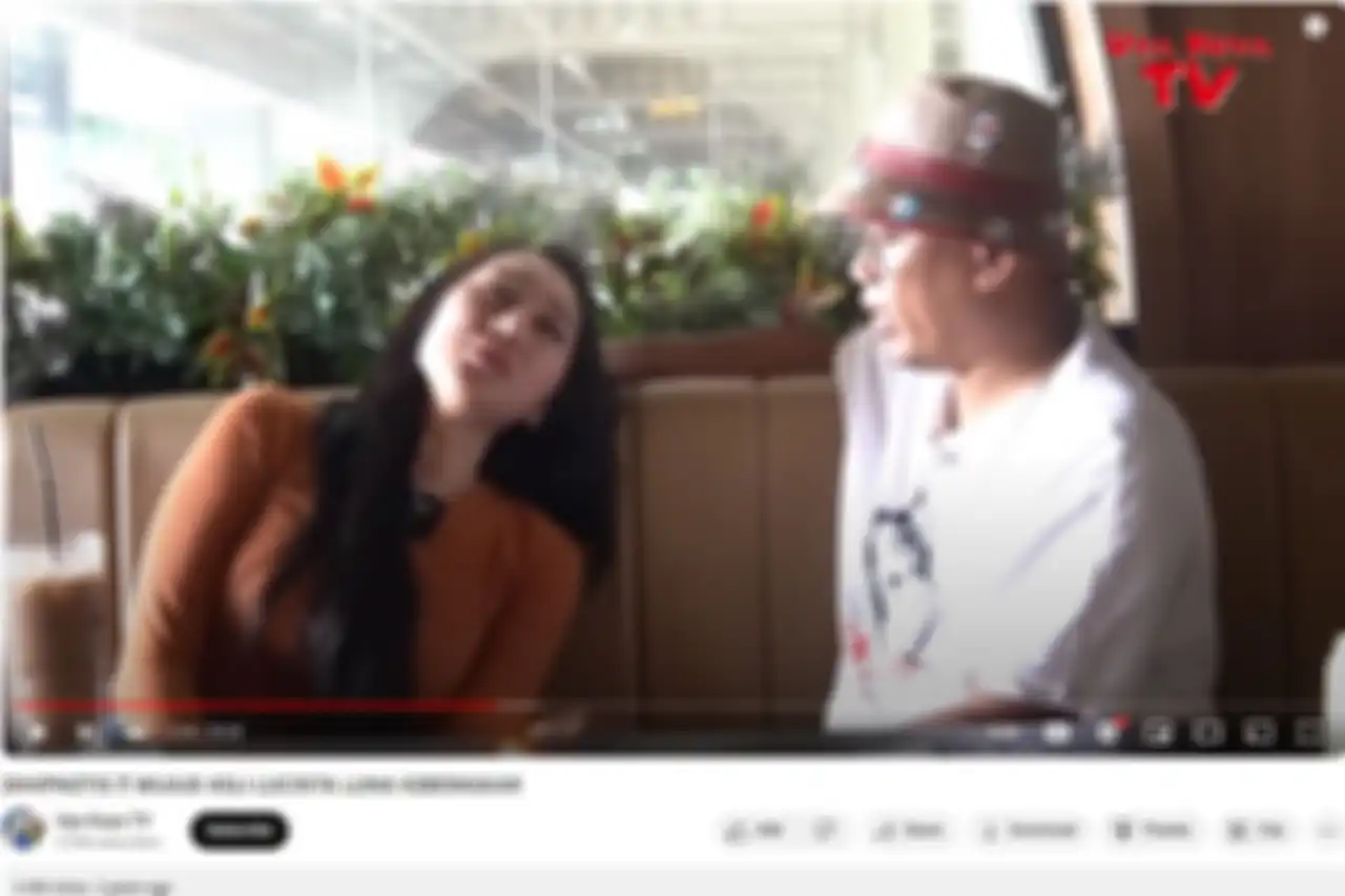 Lucinta Luna saat dihipnotis Uya Kuya