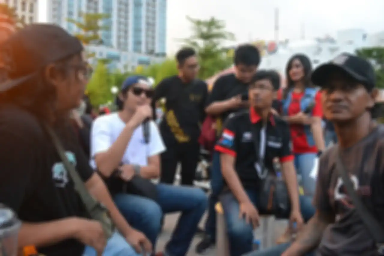 Sesi Community Talk yang dibuat lebih banyak