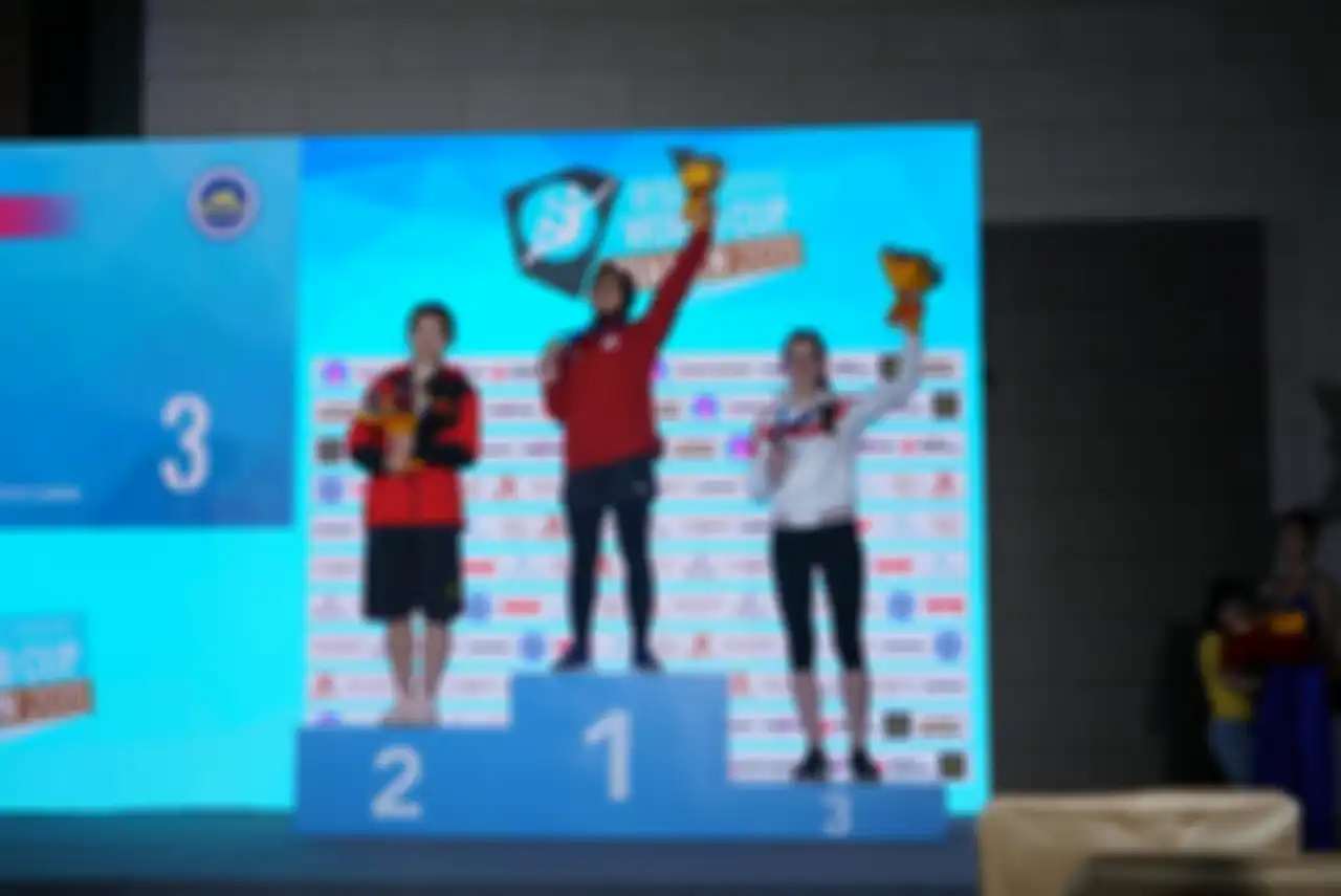 Aries Susanti Rahayu, raih podium pertama di Kejuaraan Dunia Panjat Dinding di Xianmen, China