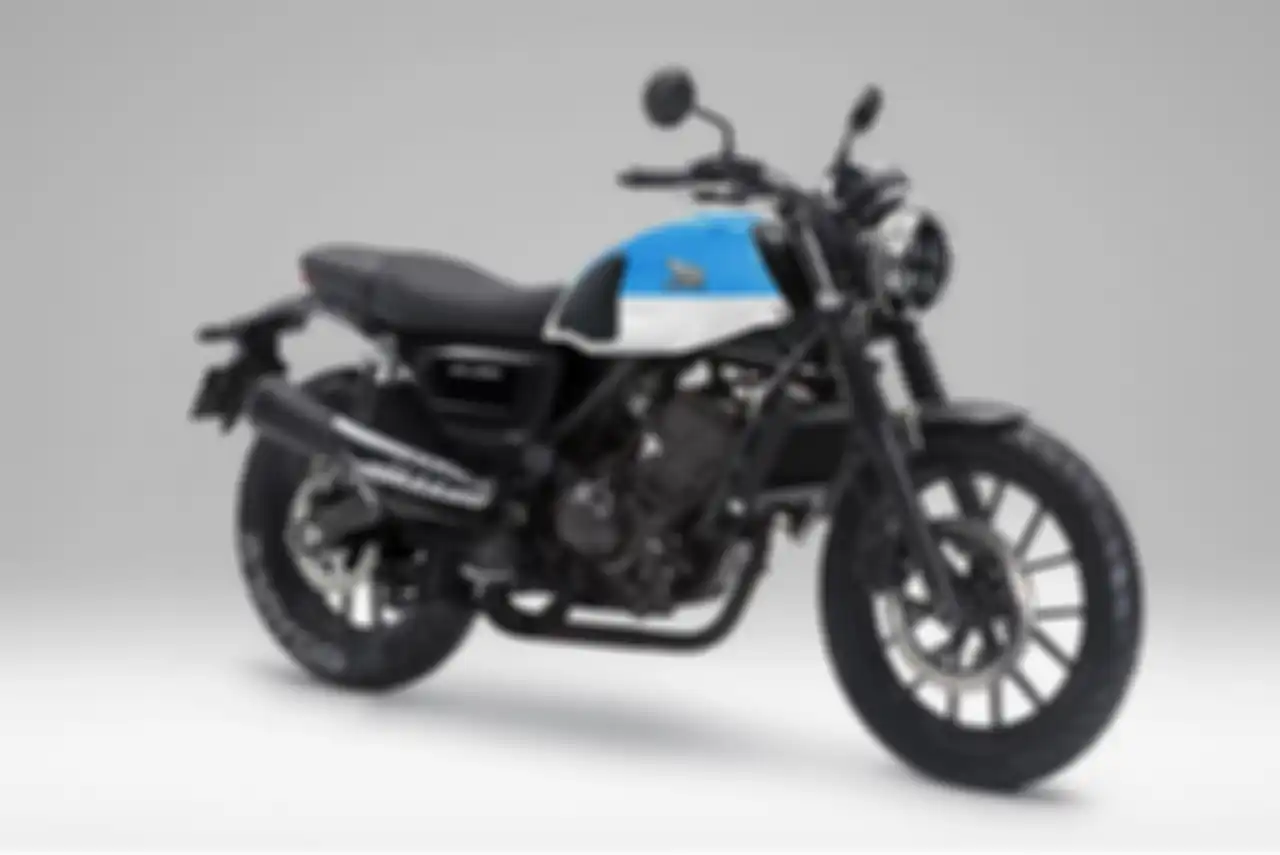 Gambar render All New Honda CL250 bergaya scrambler.