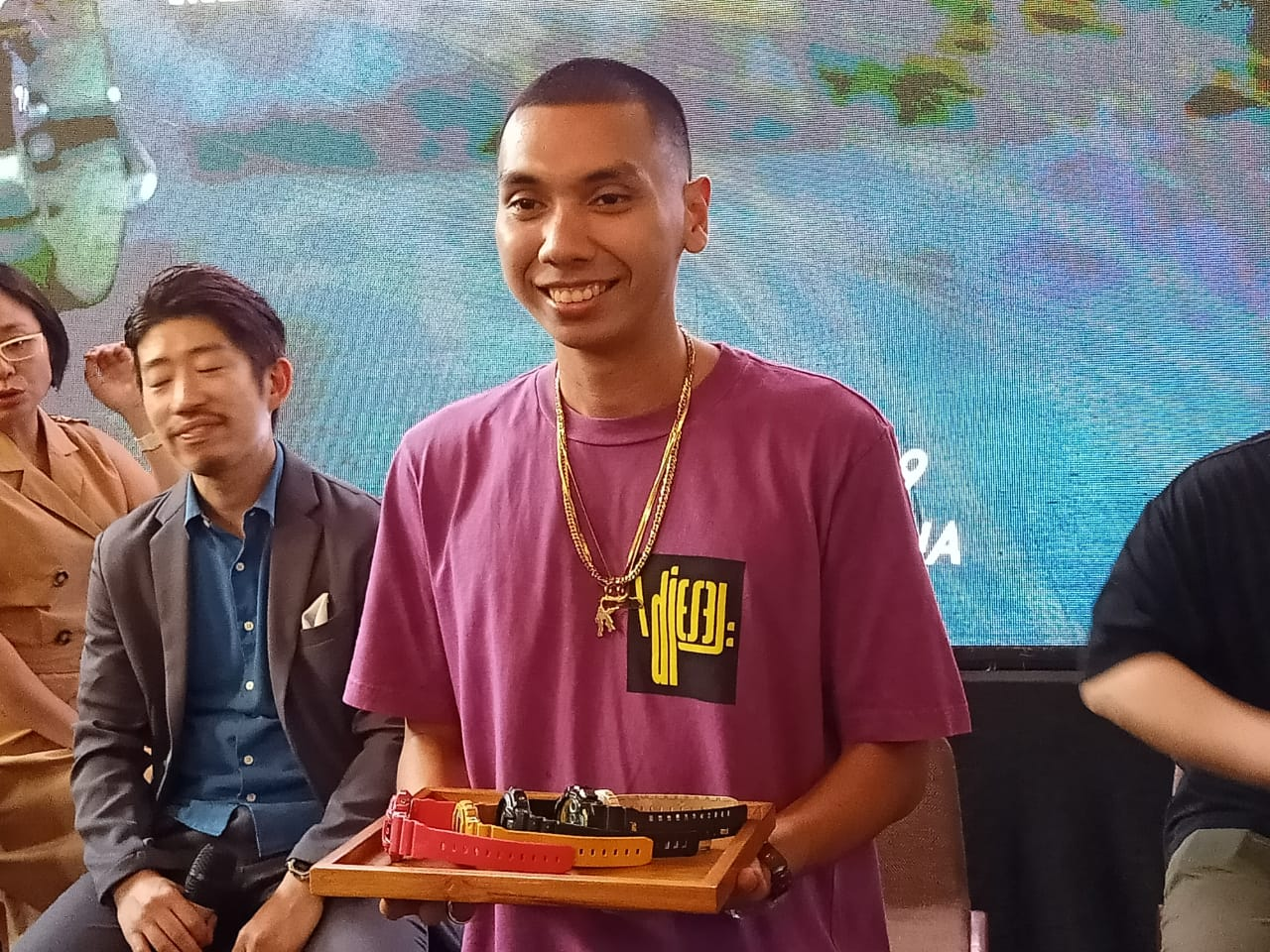 Rayi Putra di Acara G-Shock