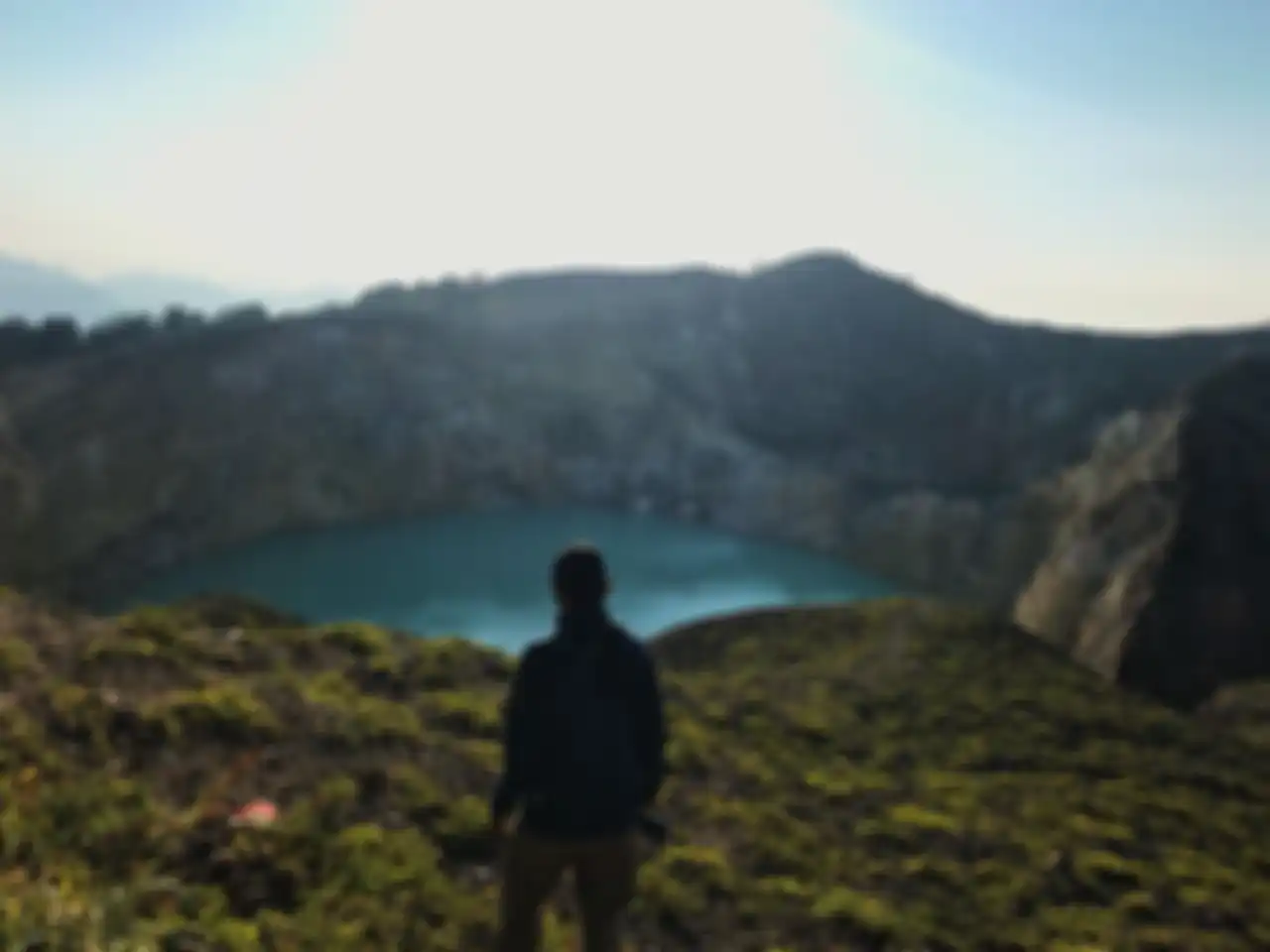 Keindahan danau Kelimutu di Flores, NTT