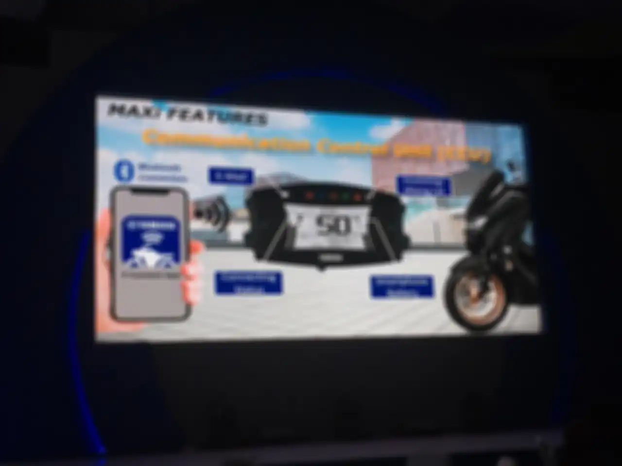 'Connected' Fitur canggil All New Yamaha NMAX