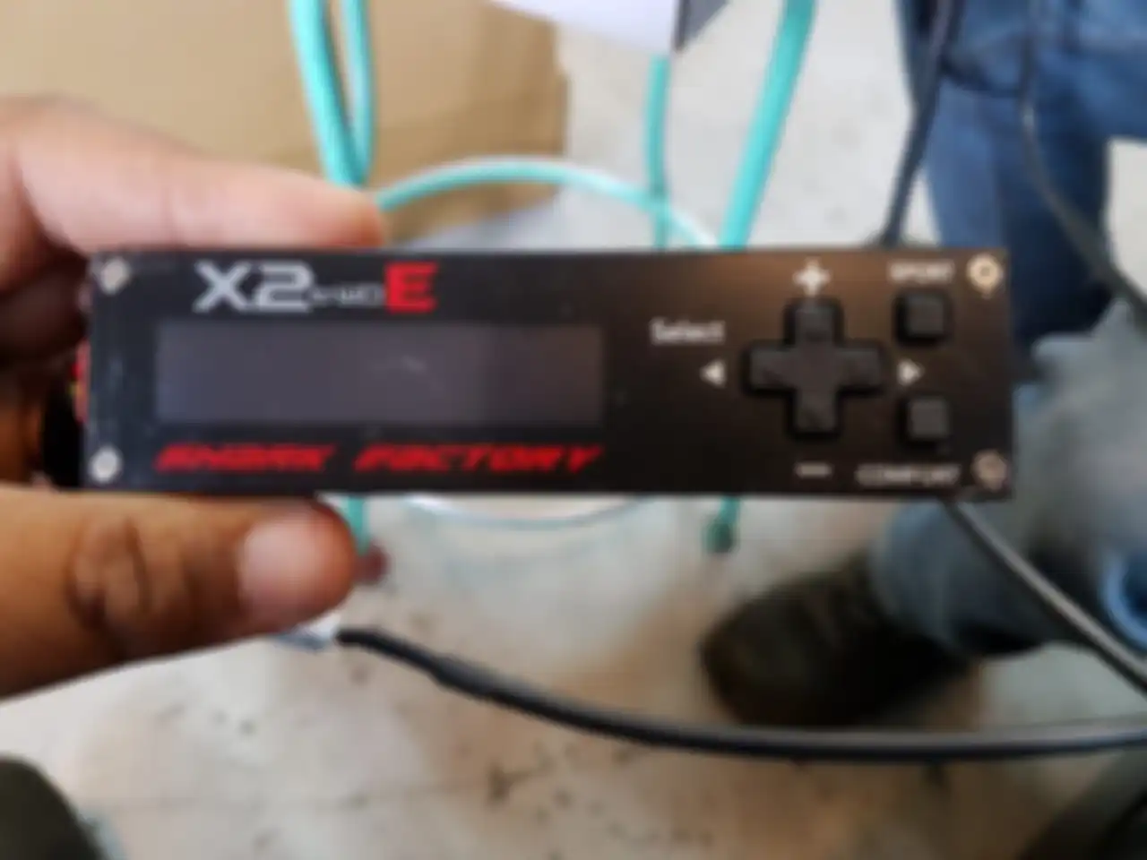 Setting sokbreker Shark Factory X2E bisa pakai remote