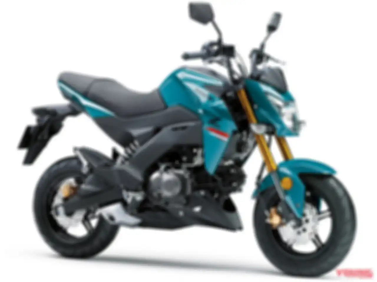 Warna Kawasaki Z125 Pro di Jepang