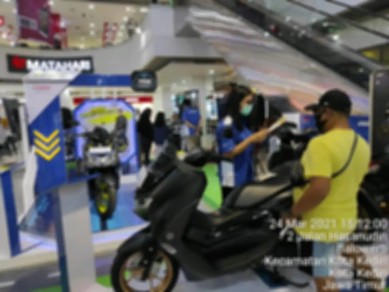Maxi Exhibition yang diadakan Yamaha Madiun-Kediri.