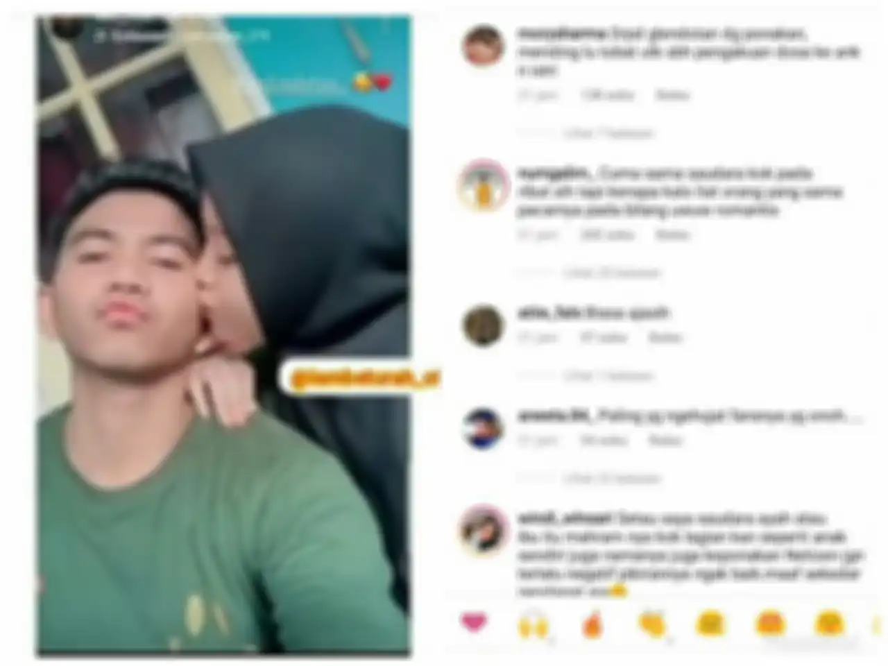Komentar warganet mengenai Rizki DA dan keponakannya