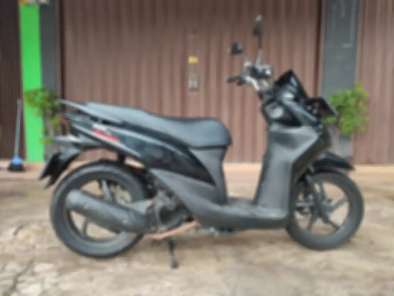 Honda Spacy milik Ricky Douglas yang dimodifikasi oleh Tauco Custom.