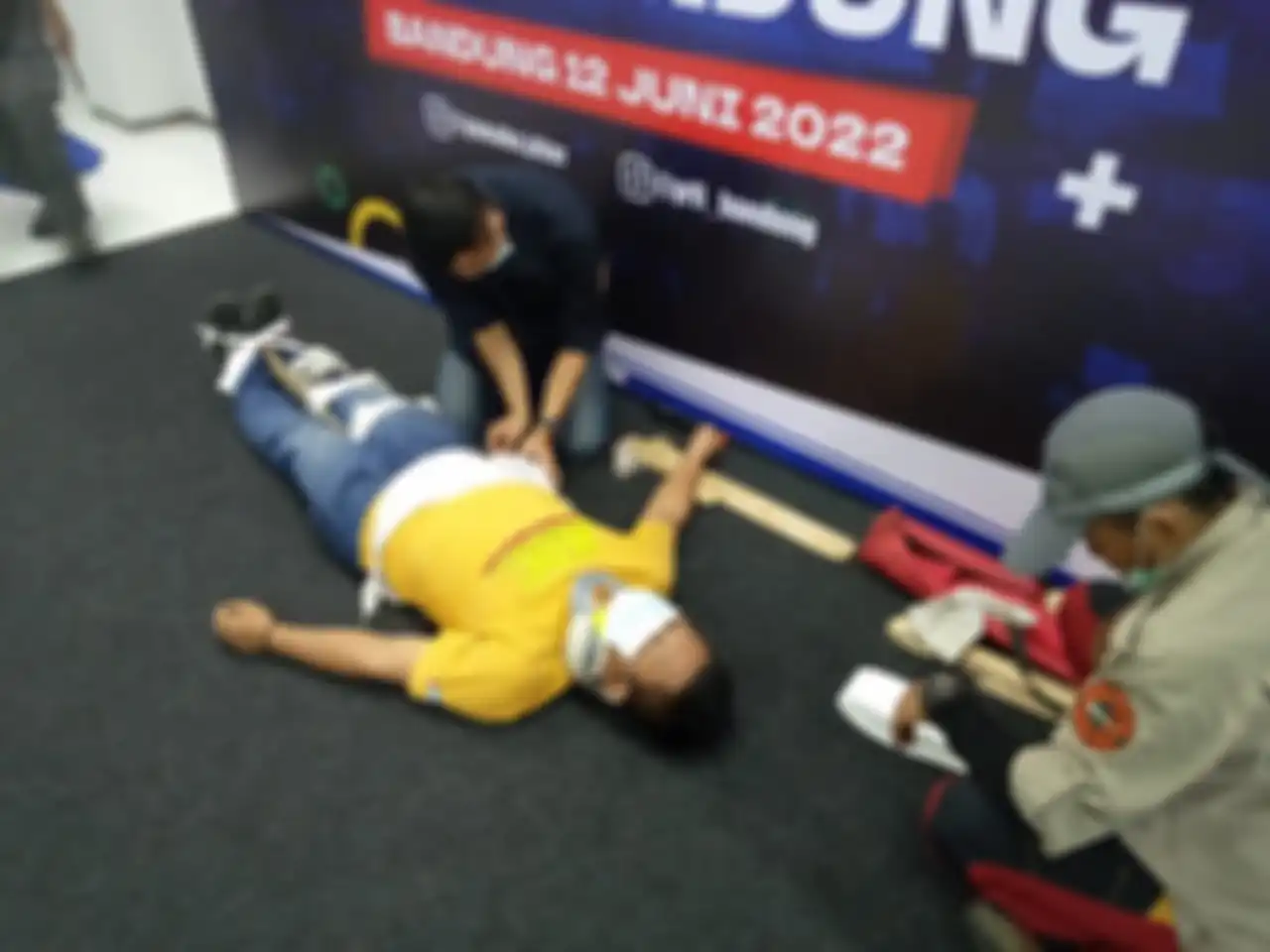 Workshop Pertolongan Pertama Gawat Darurat (PPGD) kembali digelar YRFI Bandung.