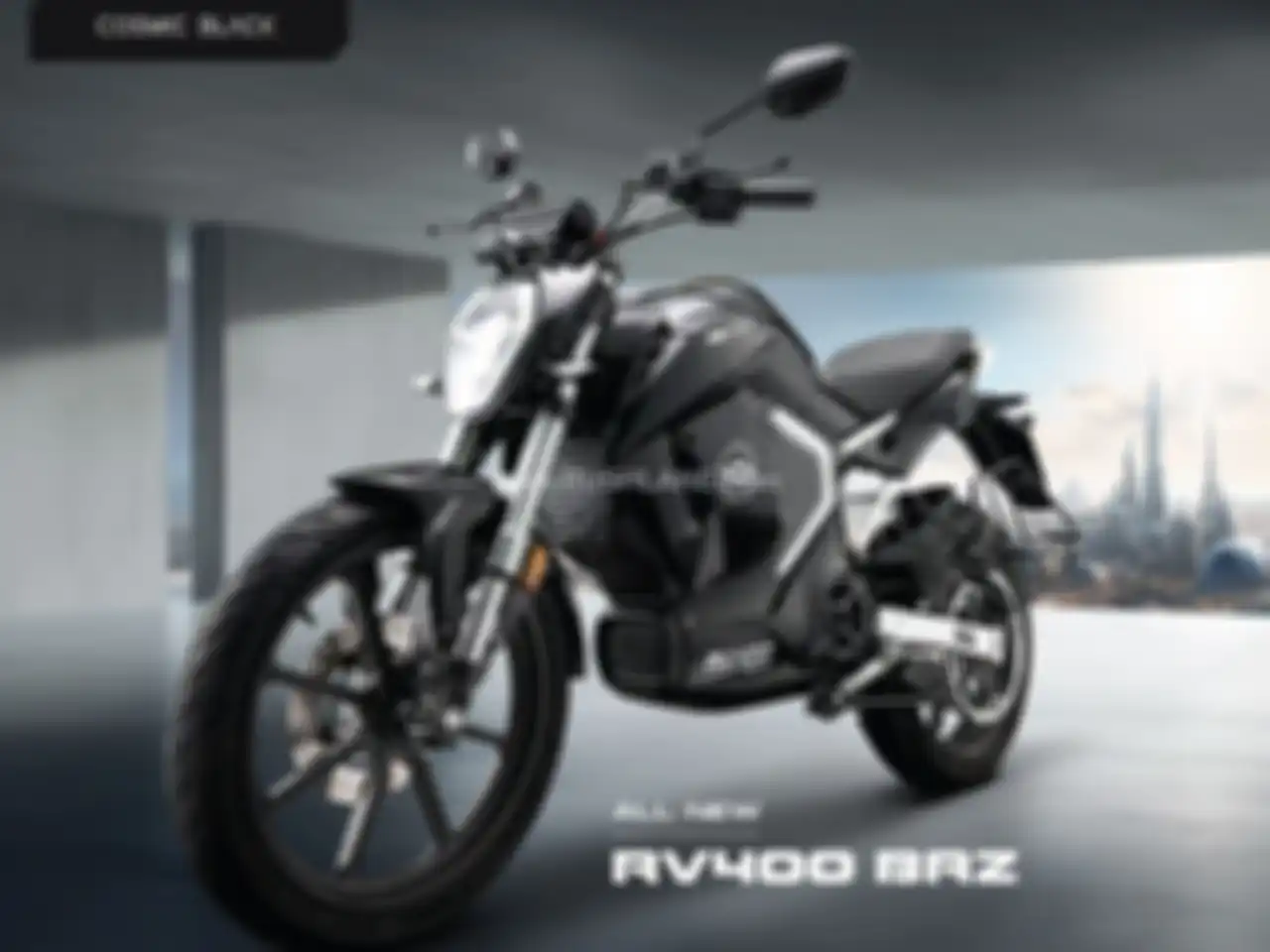 Jarak tempuh motor listrik Revolt RV400 BRZ bisa mencapai 150 km sekali ngecas.