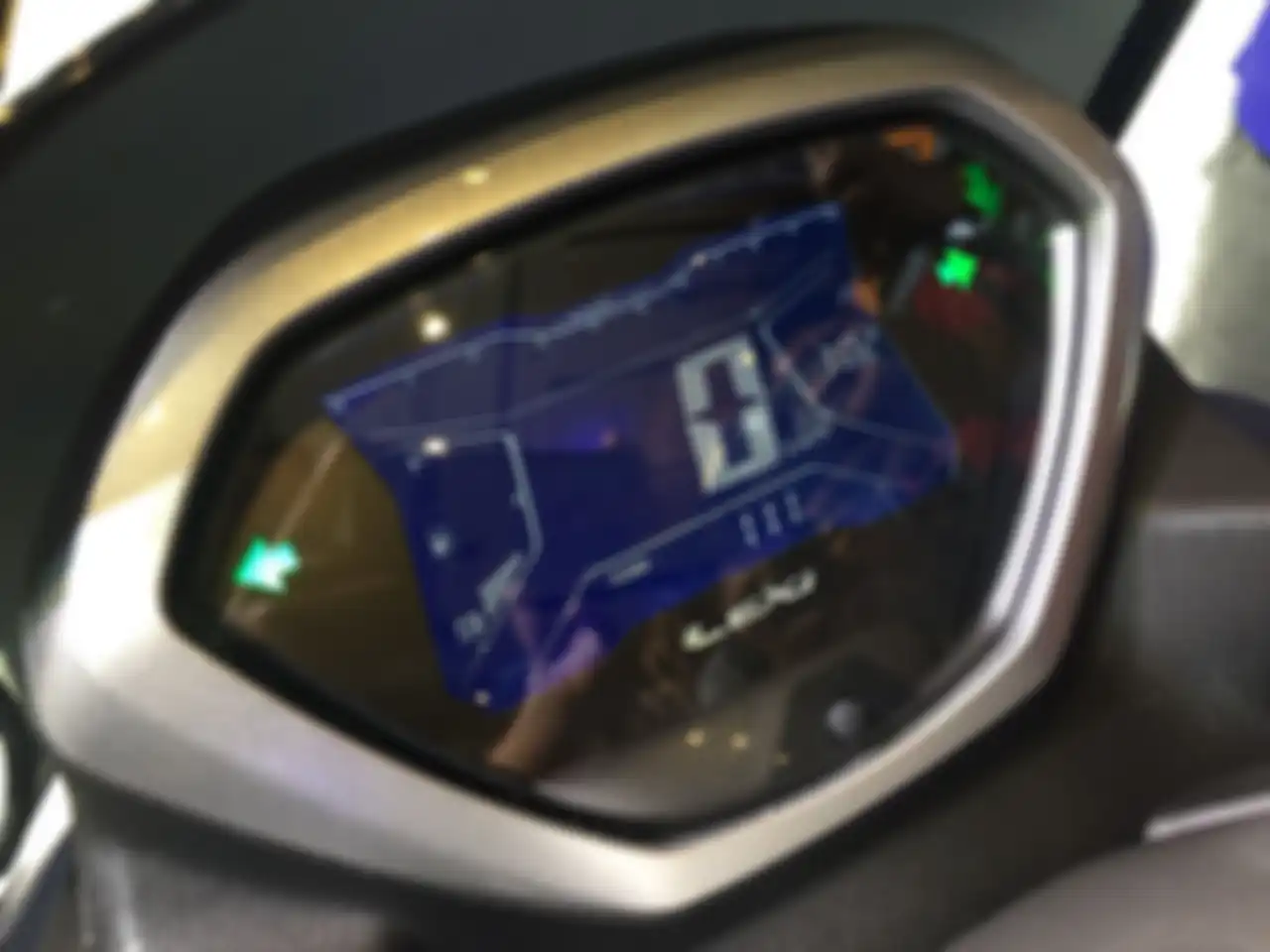 Spidometer sama dengan Aerox 155