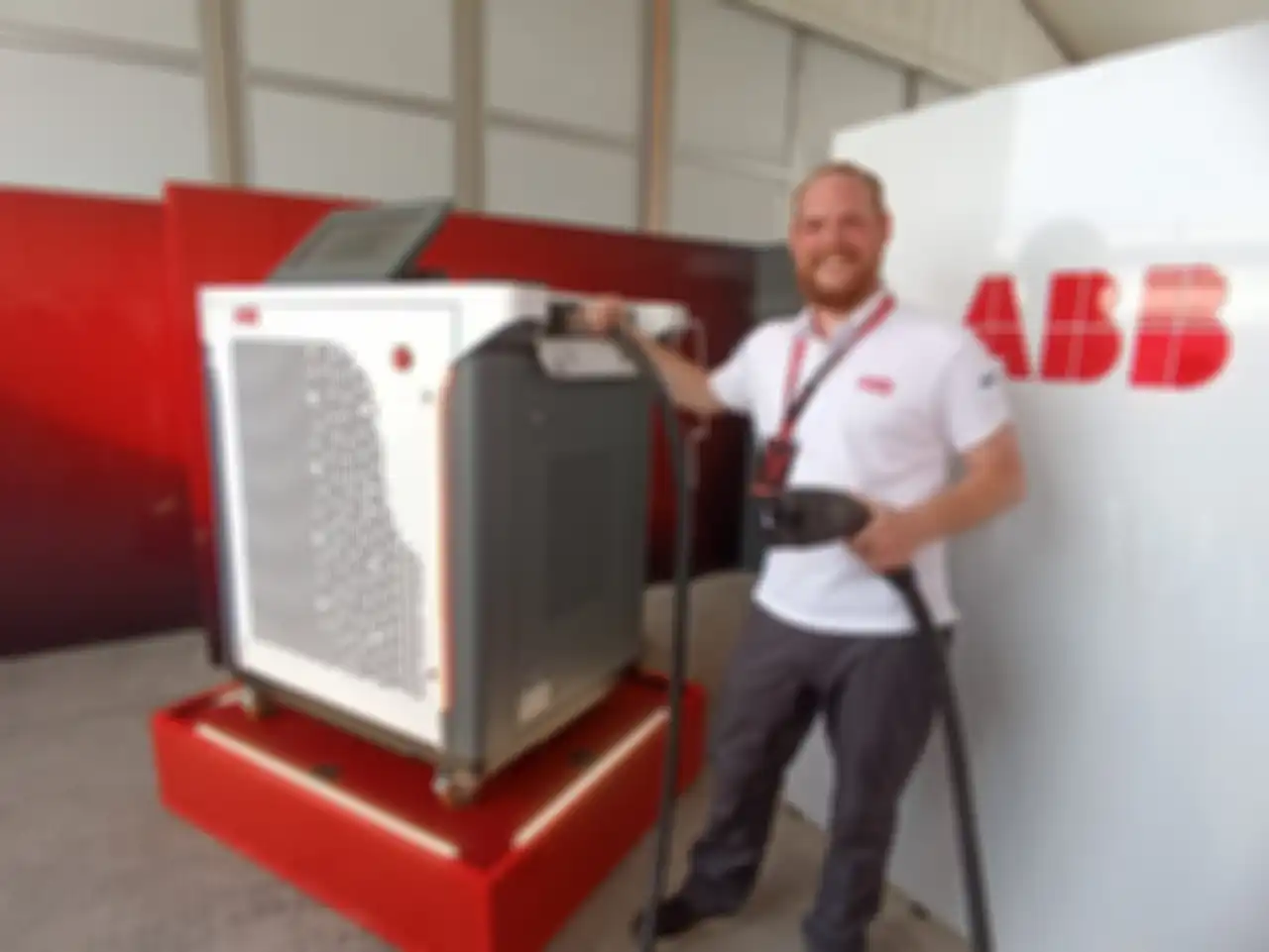 Bas Berix, Project Manager Motorsport ABB. 