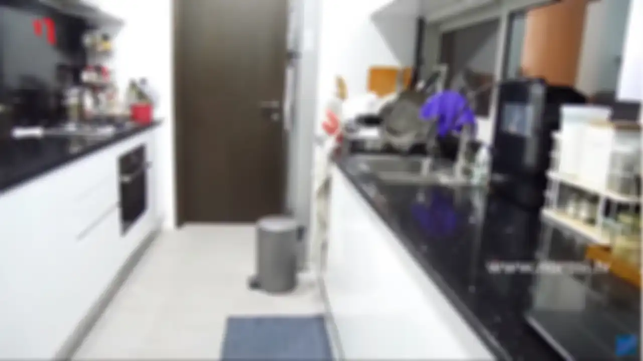 Dapur rumah Sarah Sechan
