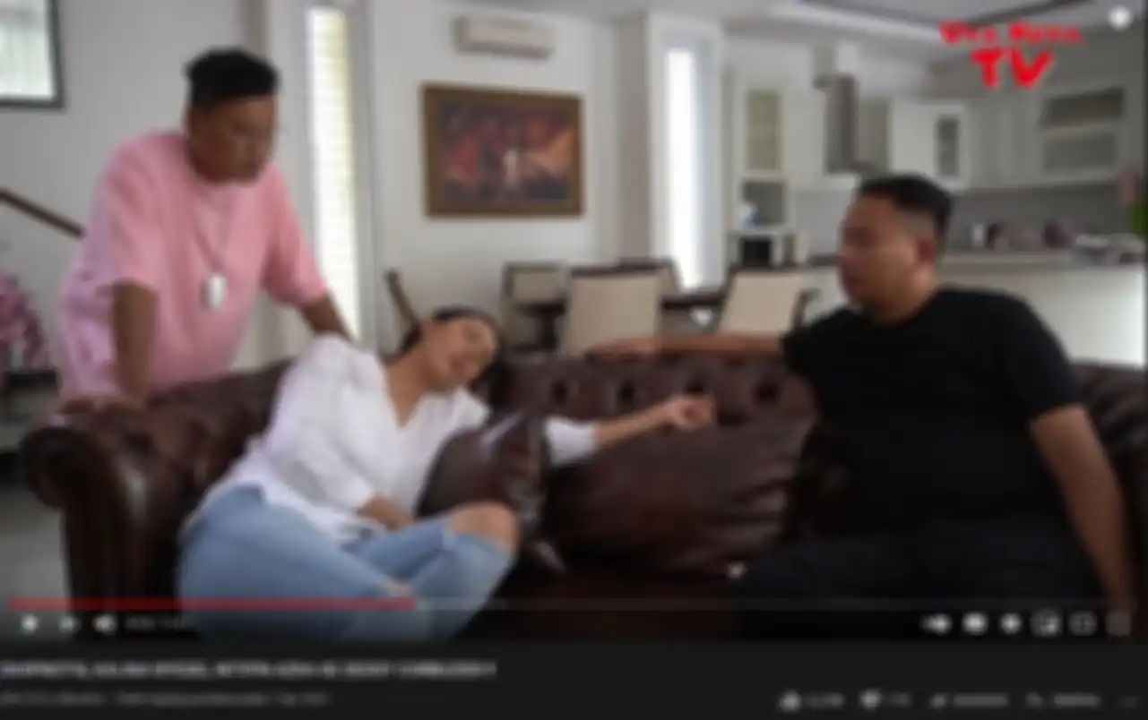 Kalina Ocktaranny saat dihipnotis Uya Kuya