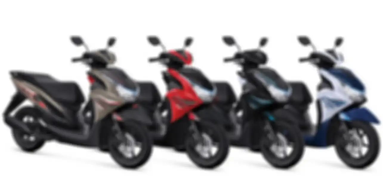 Warna dan grafis baru Yamaha FreeGo 125 2025.