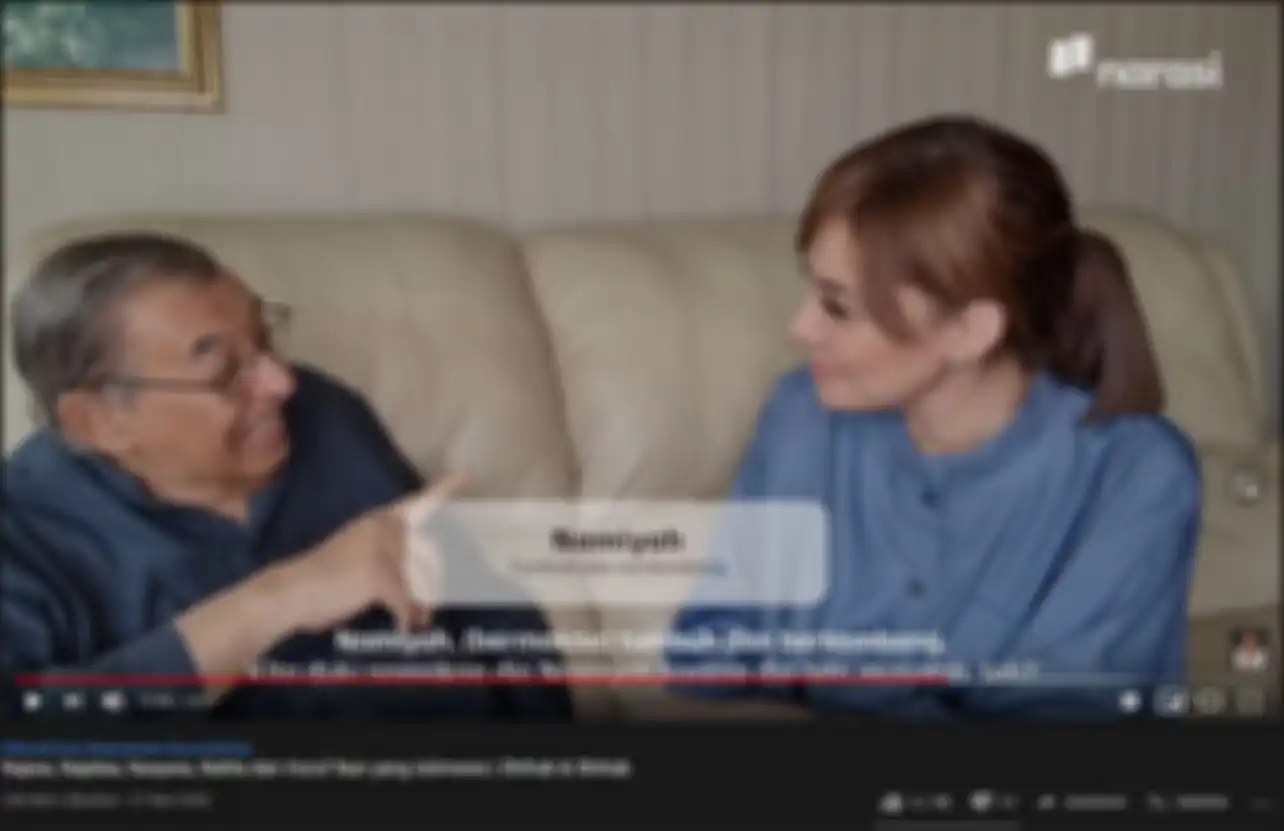 Najwa Shihab dan Qurasih Shihab membahas arti nama Namiyah