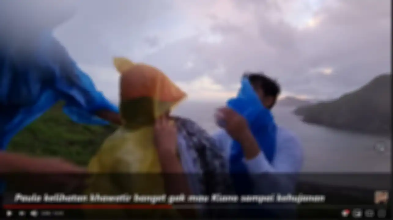 Paula panik, Kiano kehujanan setelah pulang dari bukit Padar
