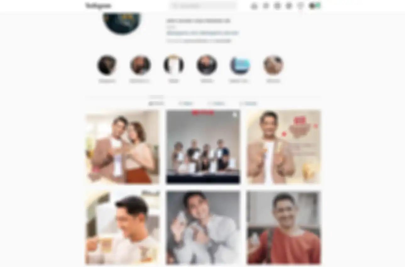 Instagram arya saloka tidak ada foto anak istri