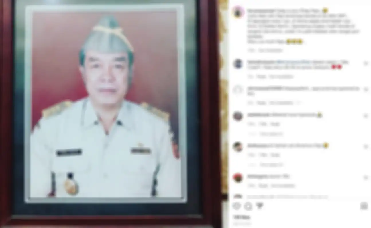 Almarhum ayah Ferry Irawan