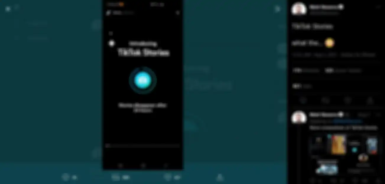 Fitur TikTok Stories yang pertama kali diketahui oleh konsultan media sosial, Matt Navarra