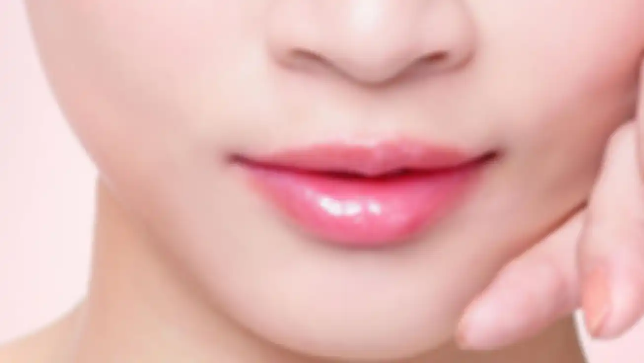 bibir pink