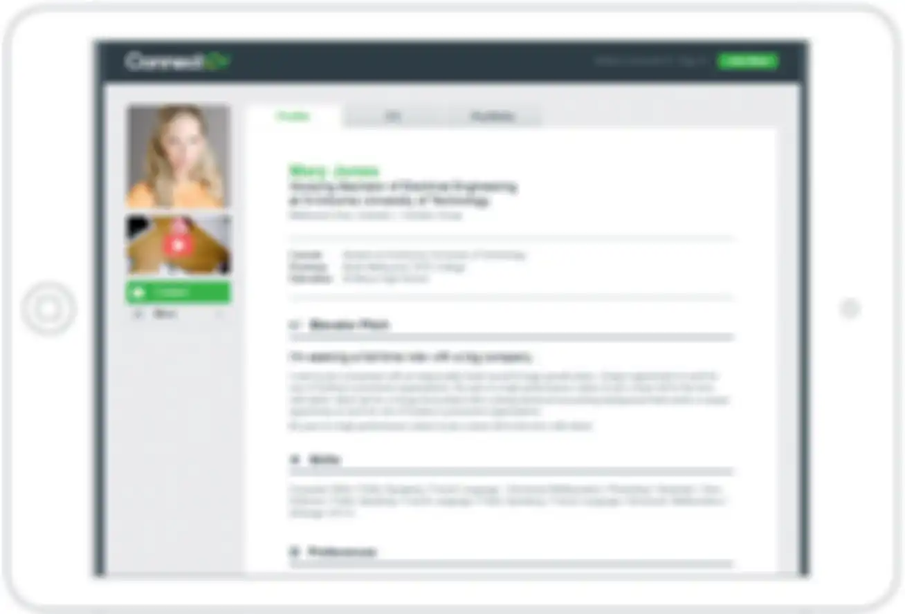 Connect CV