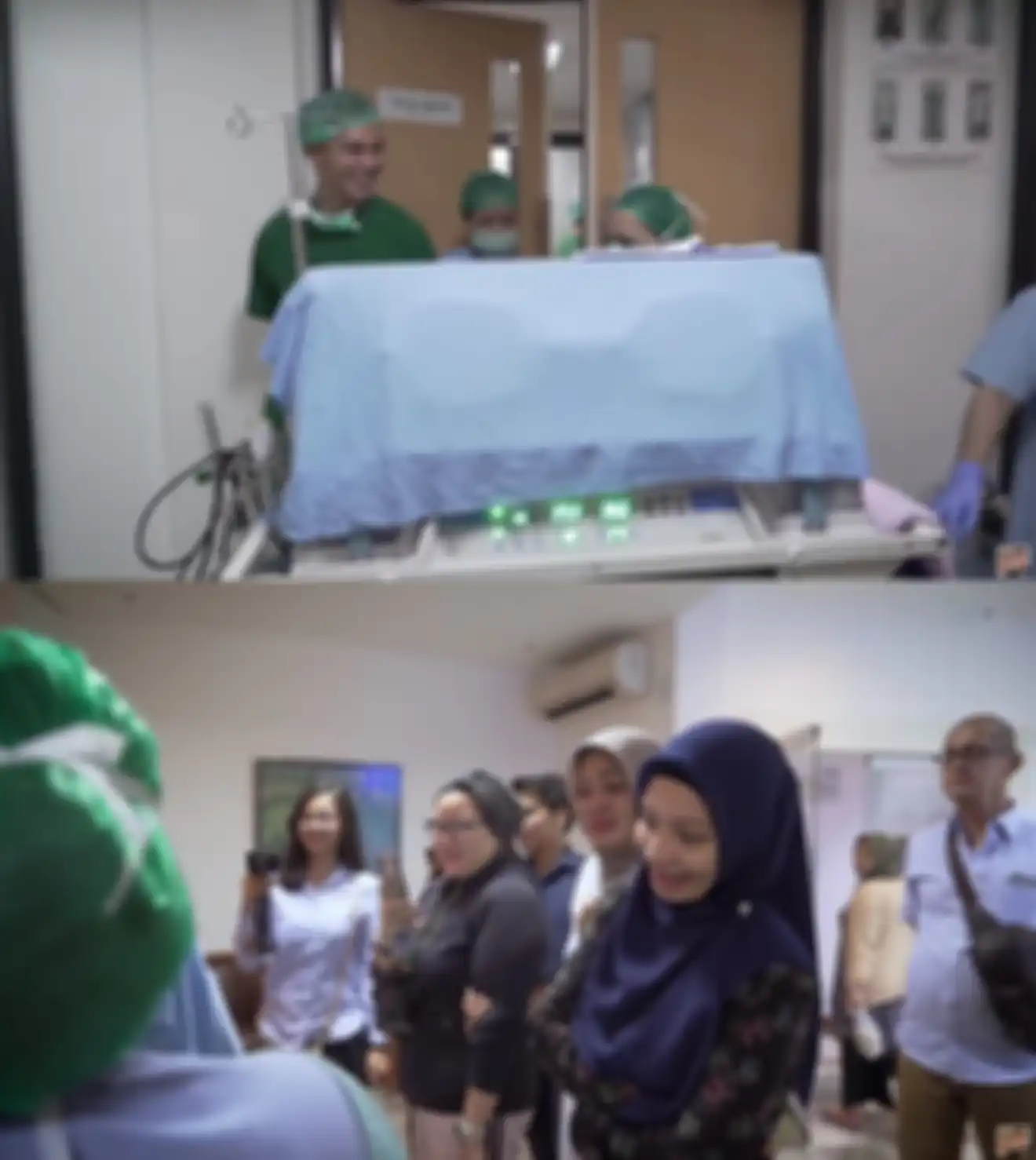 Raut wajah bahagia Baim Wong dan keluarga besarnya sambut kelahiran anak pertama