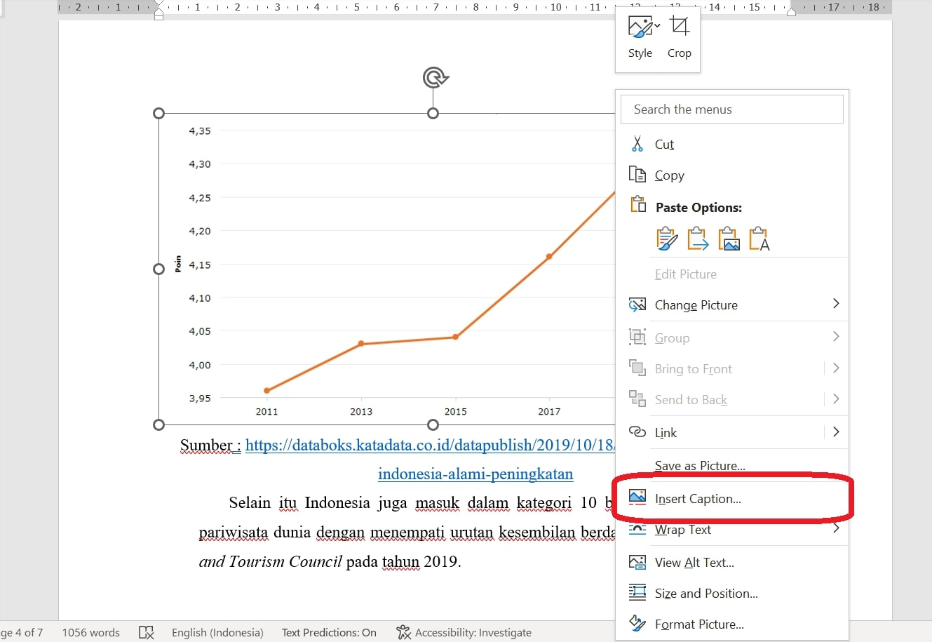 Cara Bikin Daftar Gambar atau Daftar Tabel Otomatis di Microsoft Word