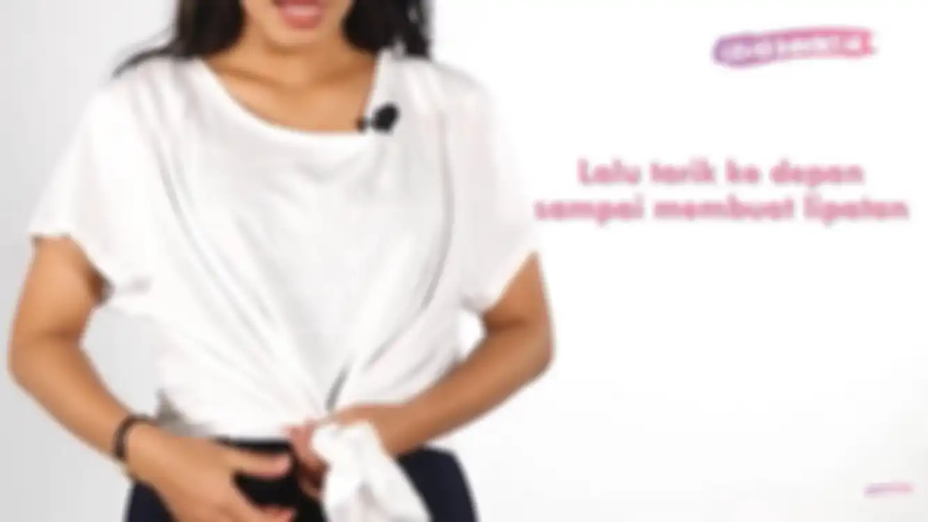 Tutorial ikat kaos ala Tiktok
