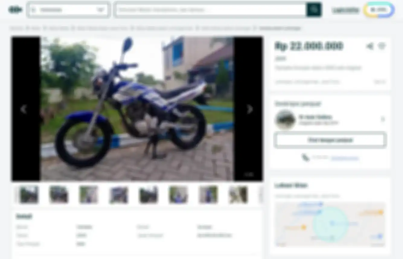 Yamaha Scorpio tangki kotak yang dijual DR Auto Gallery