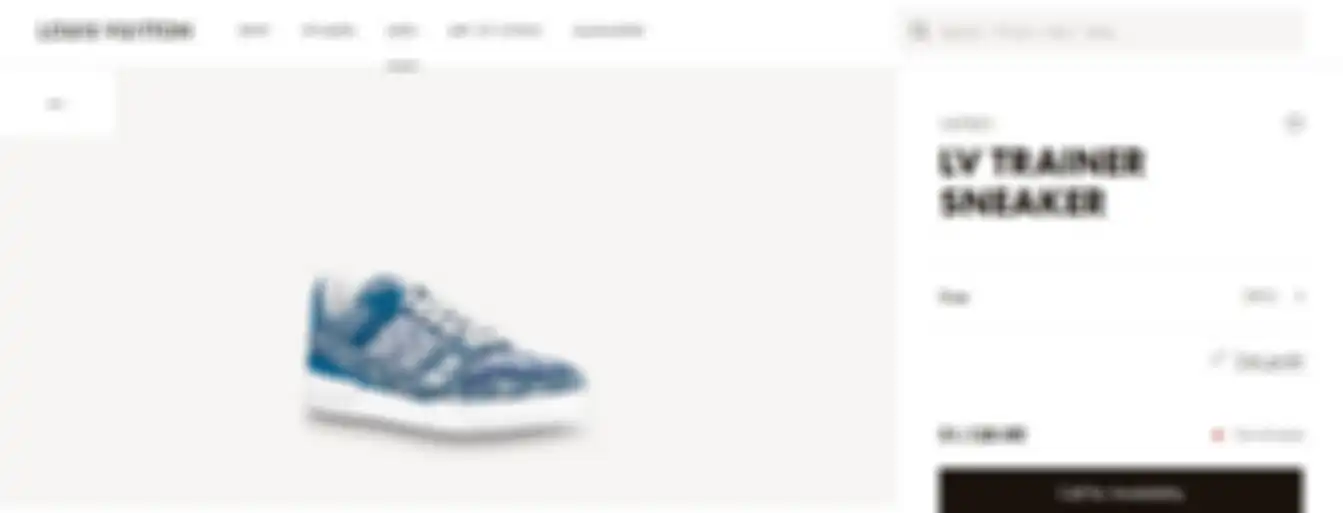 Harga LV Trainer Sneaker