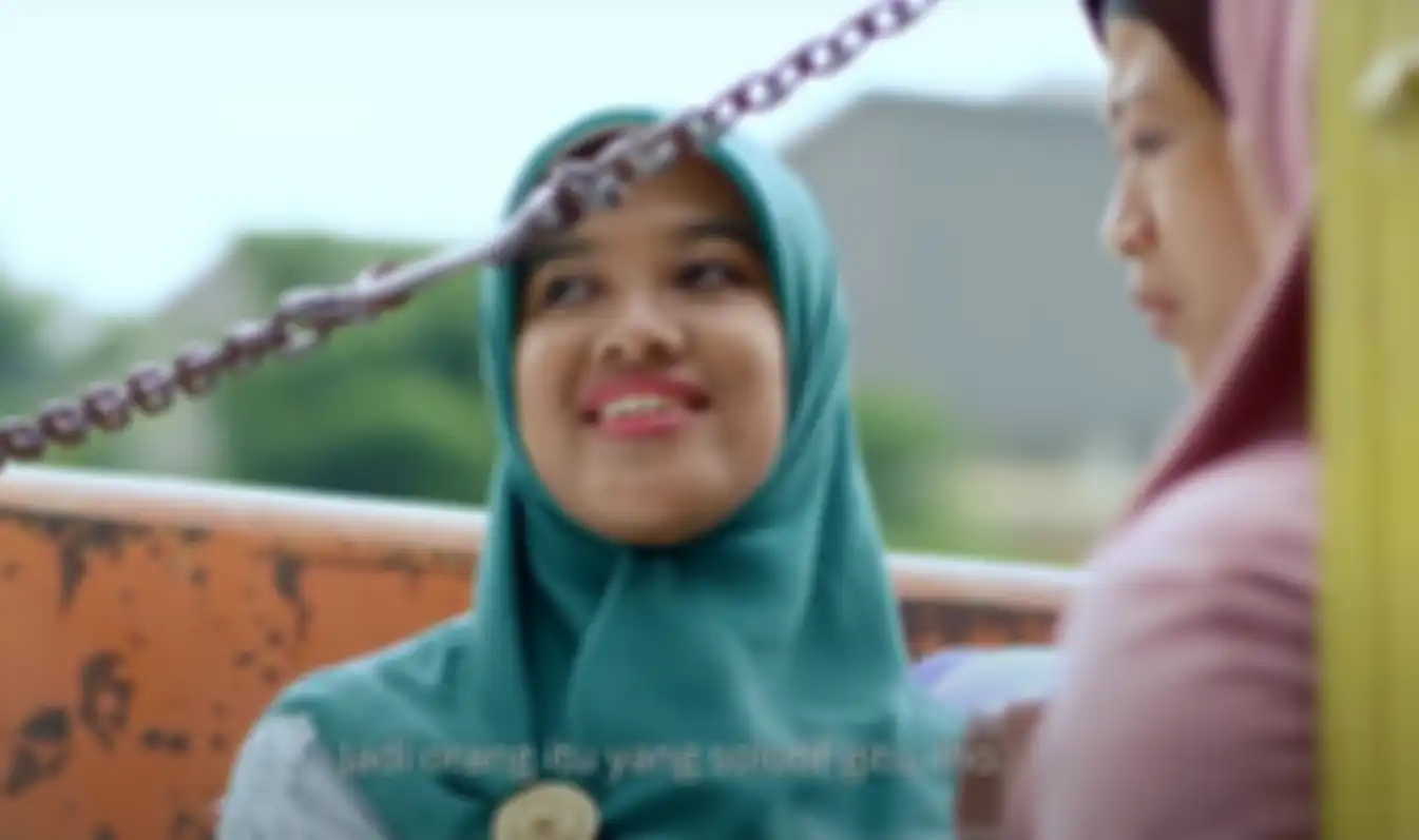 Sosok Bu Tejo, pemeran utama dalam film pendek Tilik.