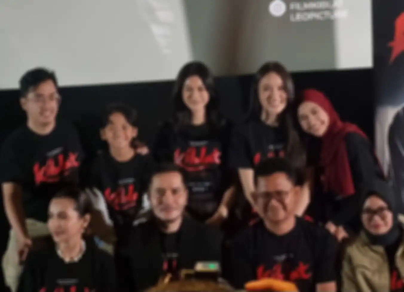 Konferensi pers Film Kiblat bersama Ria Ricis di XXI Plaza Indonesia, Kamis (21/3/2024).