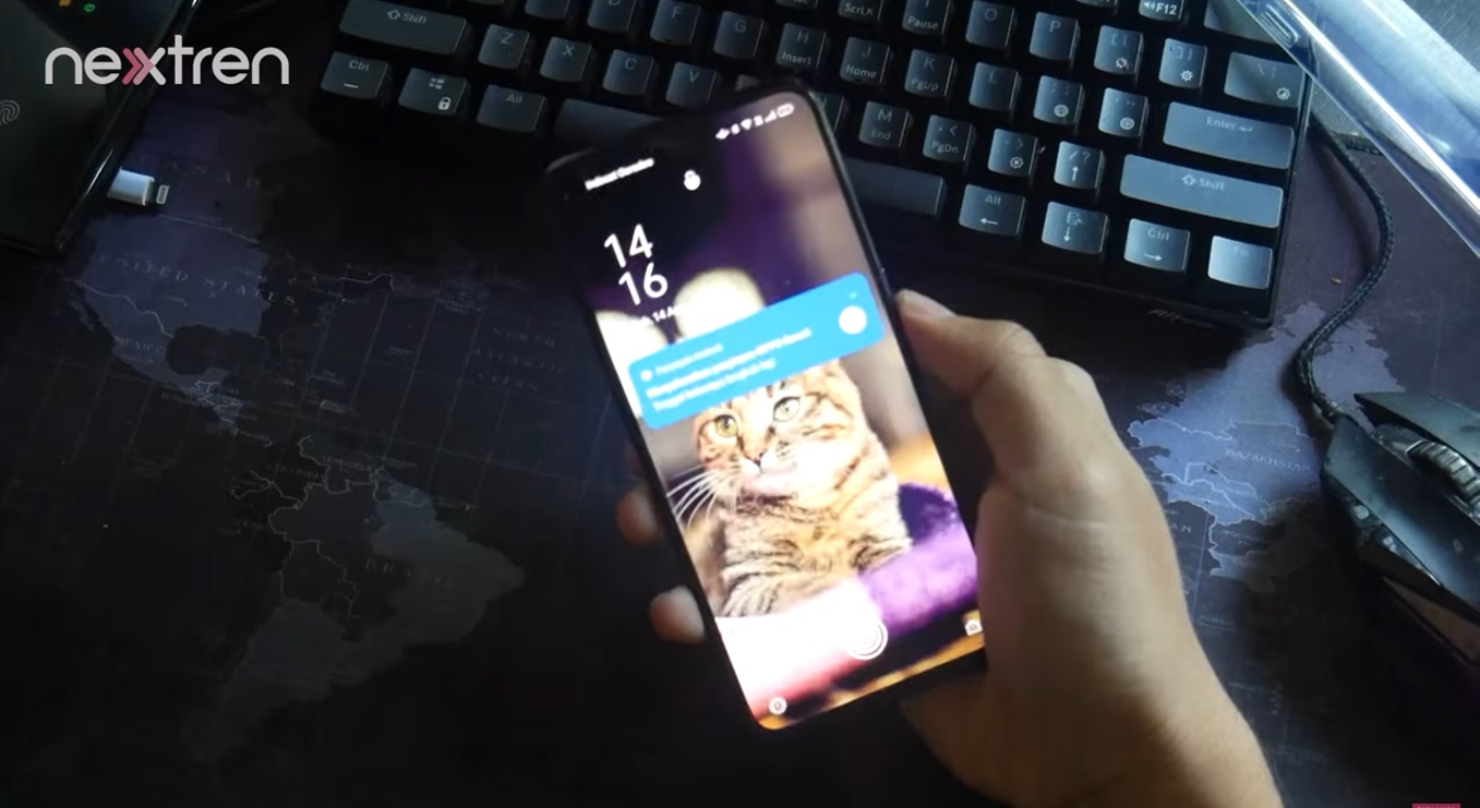 Ilustrasi smartphone Android