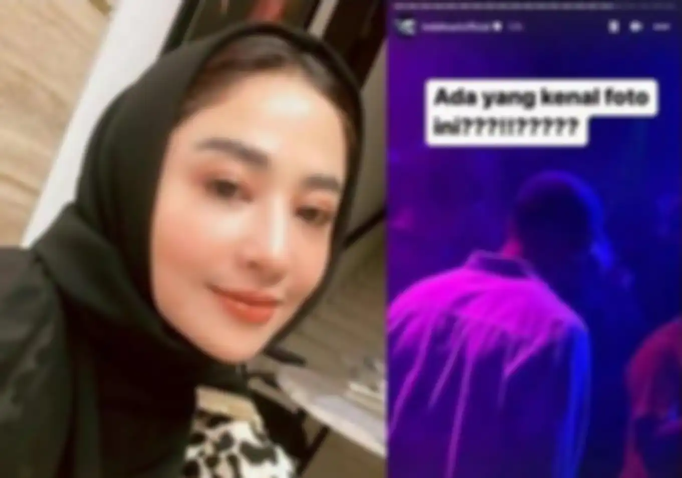 Dewi Perssik tak percaya dengan perkataan Indah Sari yang menyebut Rully memeluk wanita lain