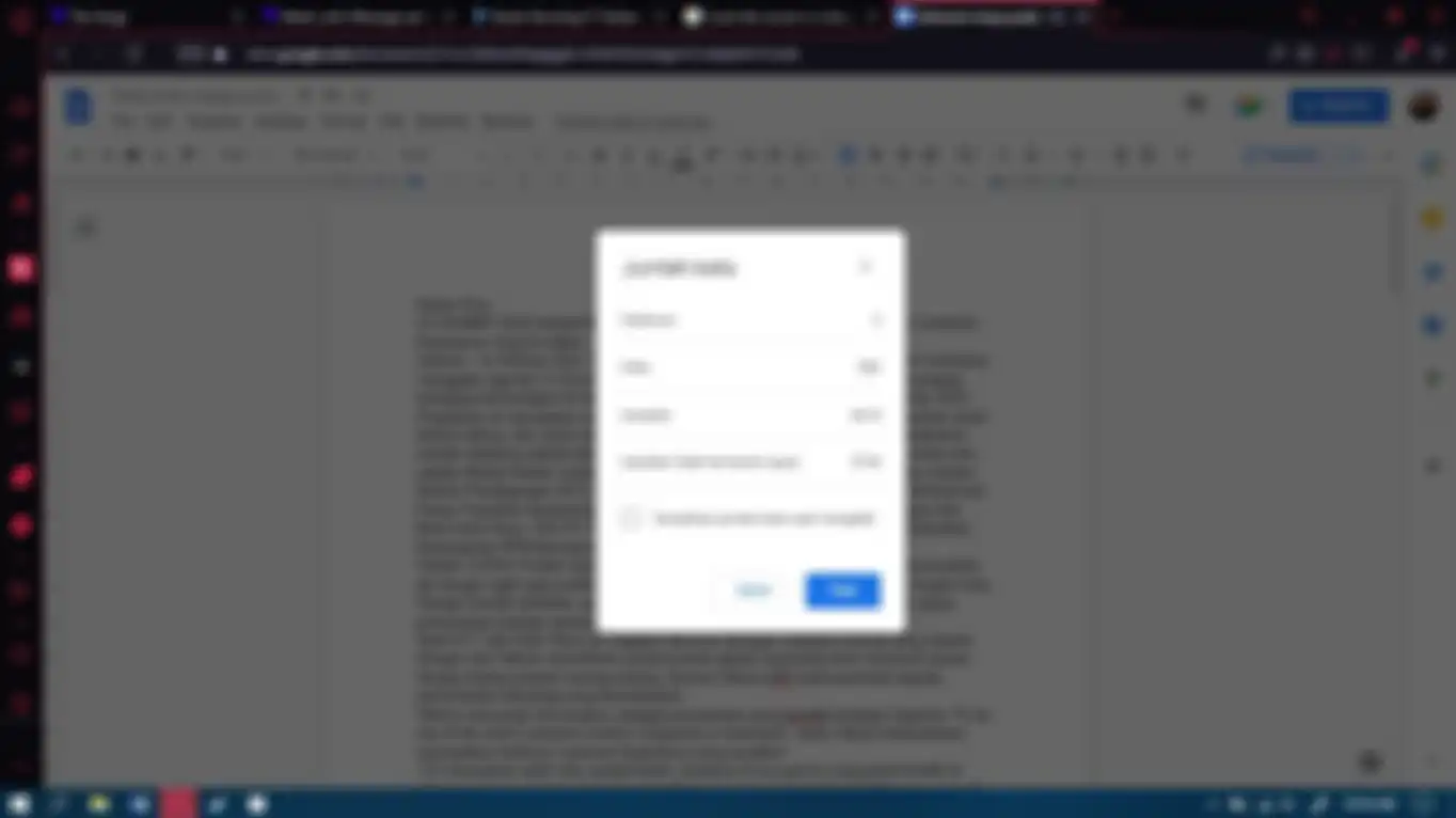 Melihat jumlah kata di Google Docs