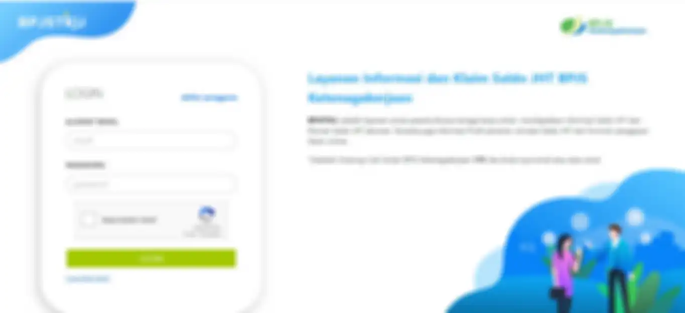 Tangkapan layar situs sso.bpjsketenagakerjaan.go.id.