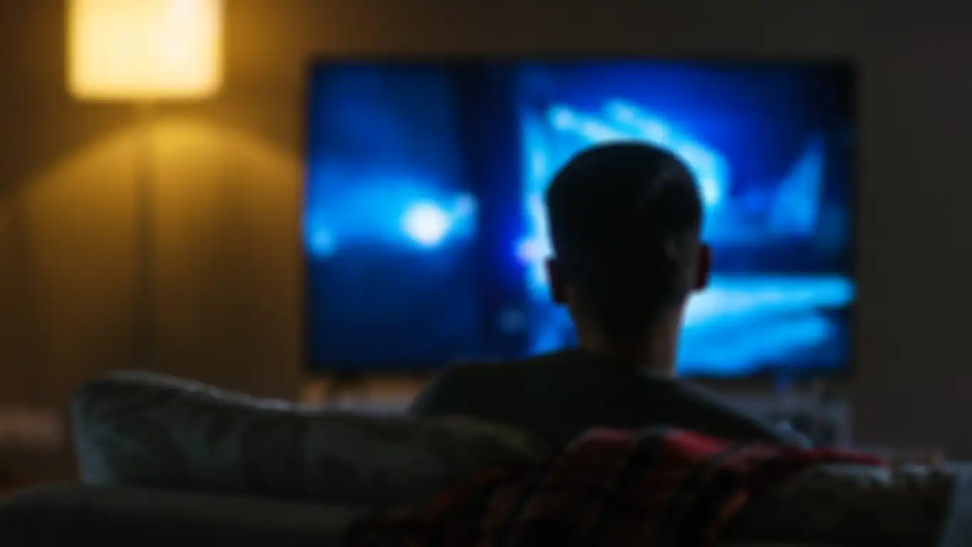 Watching Movie at home