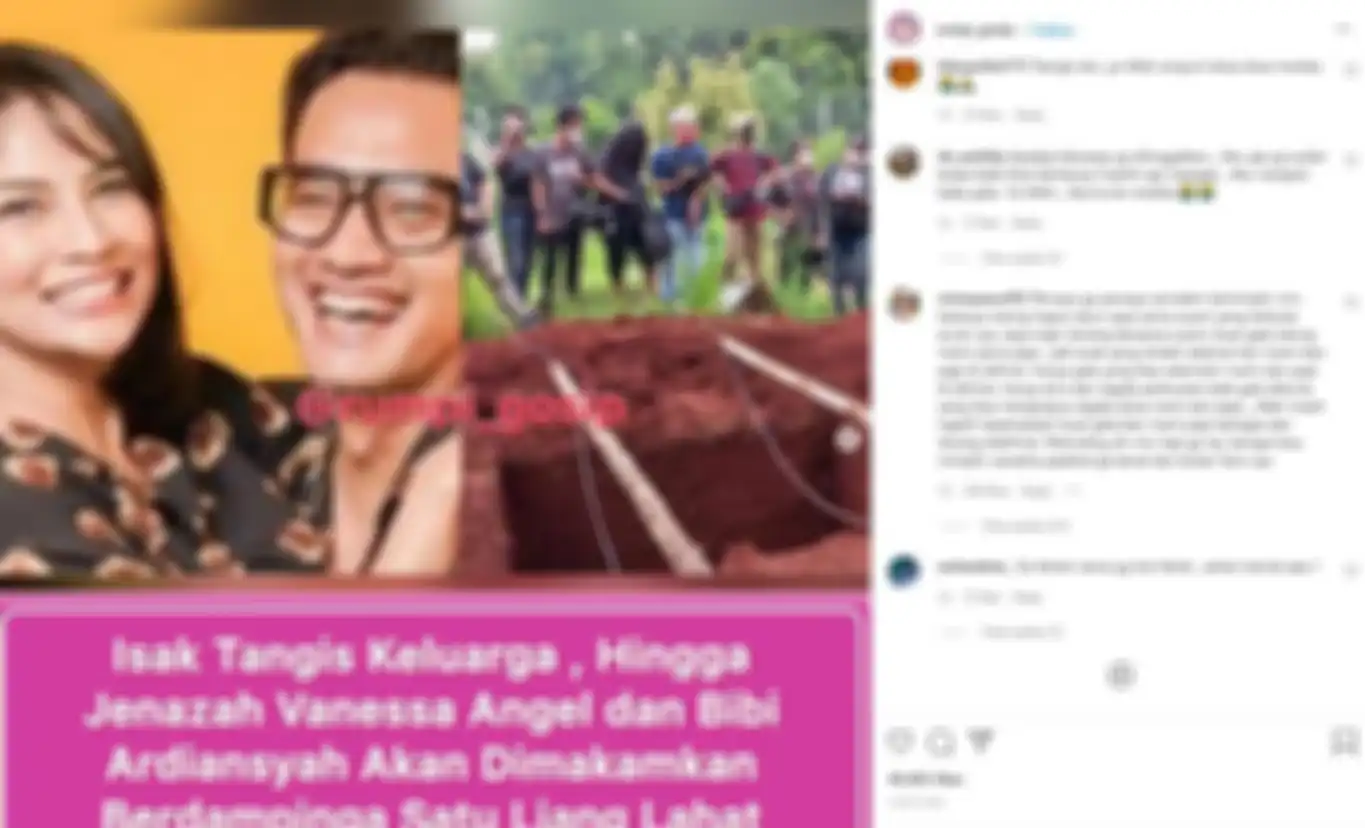 Komentar netizen yang mengaku mimpi almarhumah Vanessa Angel