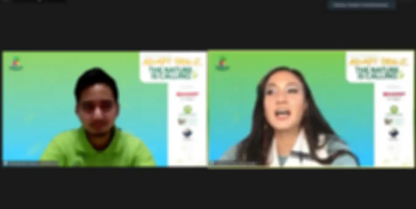 Nadine Chandrawinata di Trilogi Webinar Adapt, Adopt dan Adept, untuk lestarikan alam.