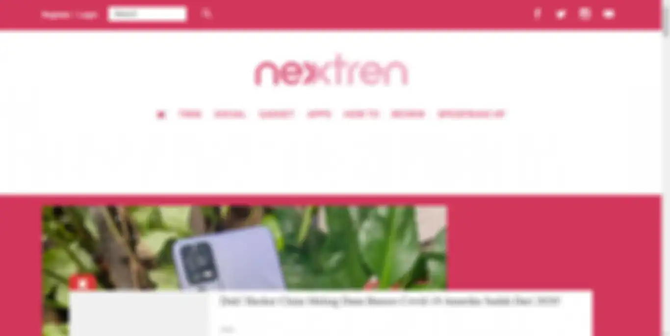 Halaman depan website