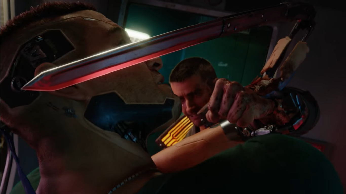 Tampilan karakter di Cyberpunk 2077