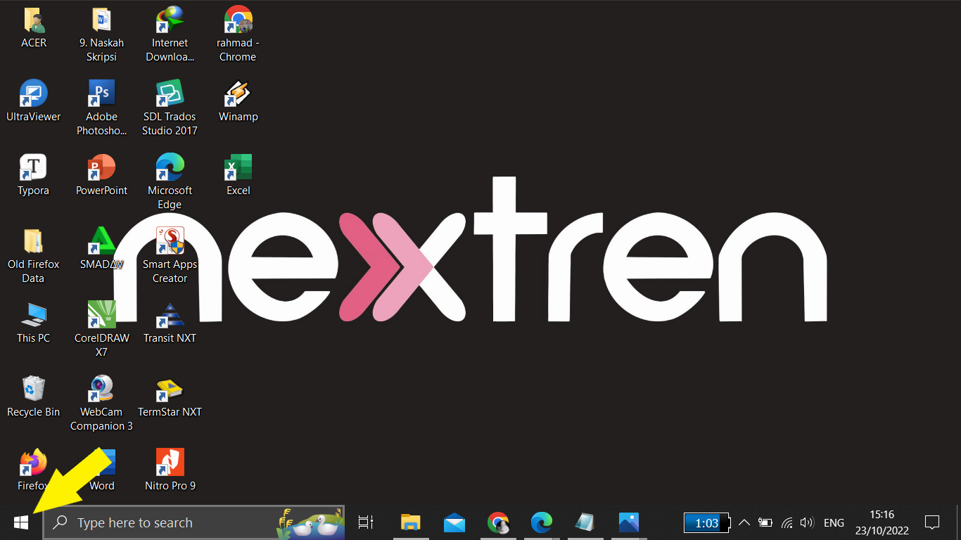 Menu Start Windows 10