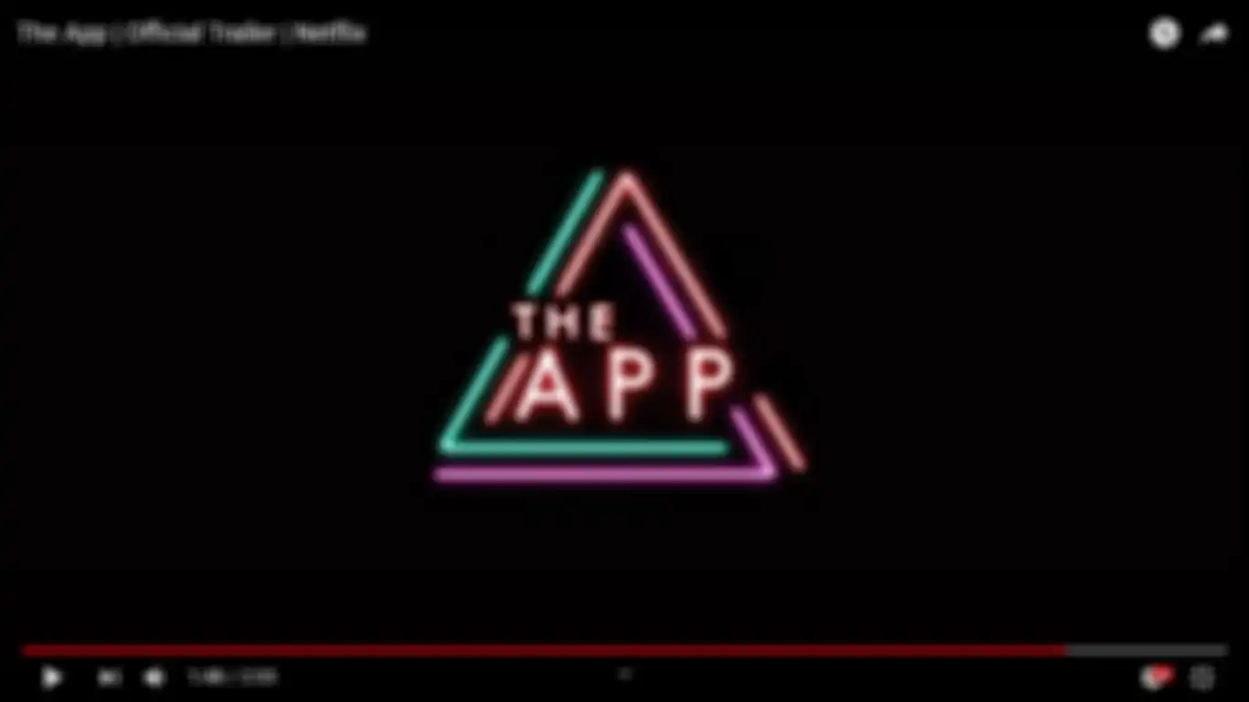Trailer The App pada chanel Netflix di Youtube