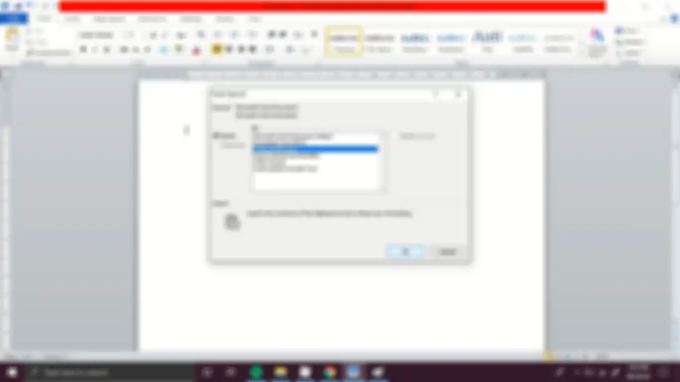 microsoft word