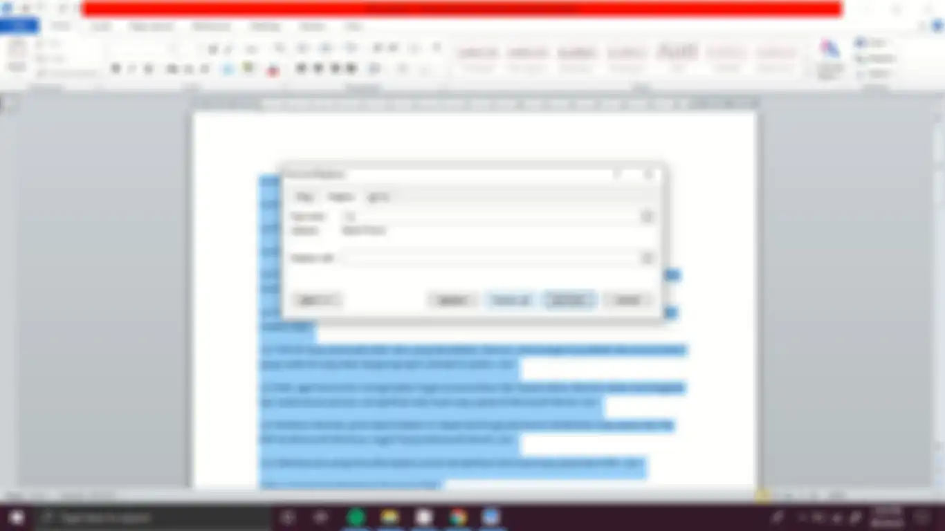 Ilustrasi Cara Merapihkan Hasil Copy Paste di Ms. Word.