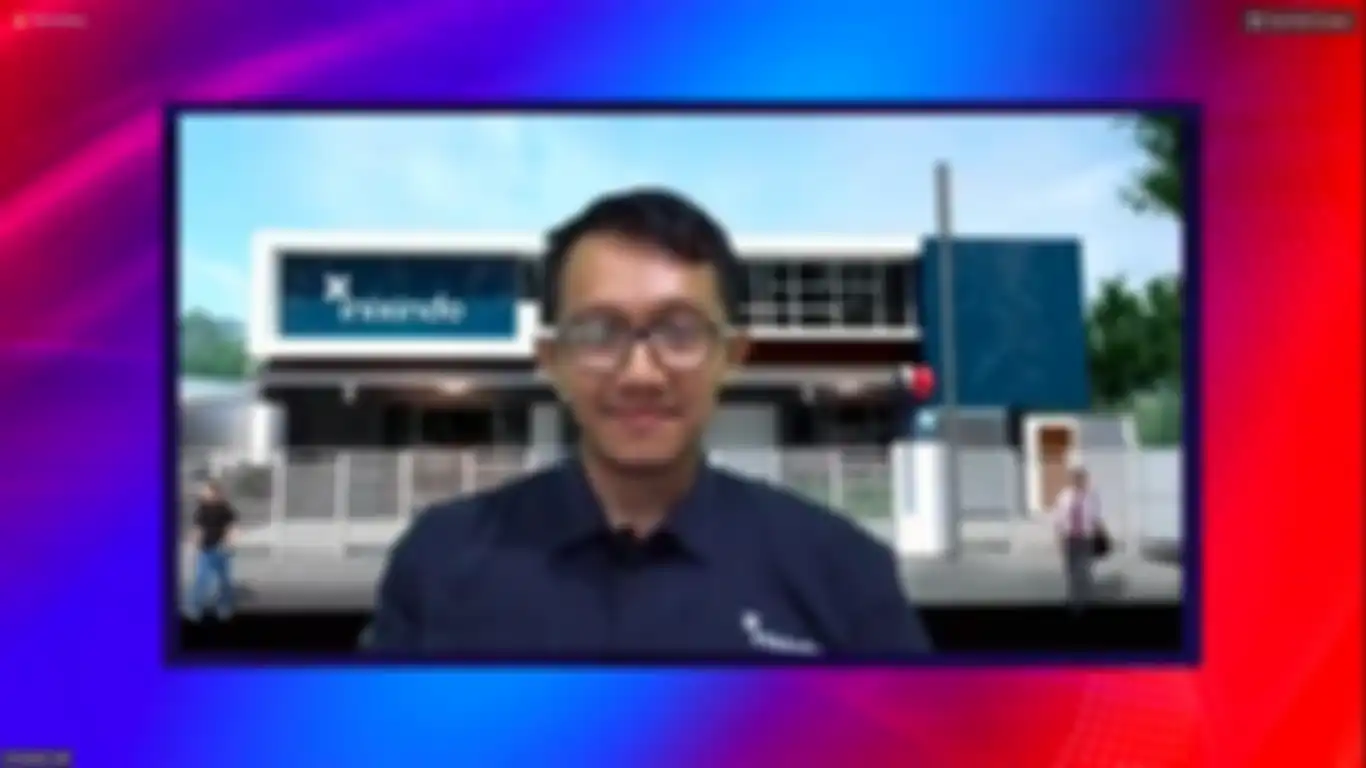 Arindra Saktiawan di Webinar Potensi Ancaman *Cyber Crime* Bagi Pelaku Bisnis, Kamis (19/11).