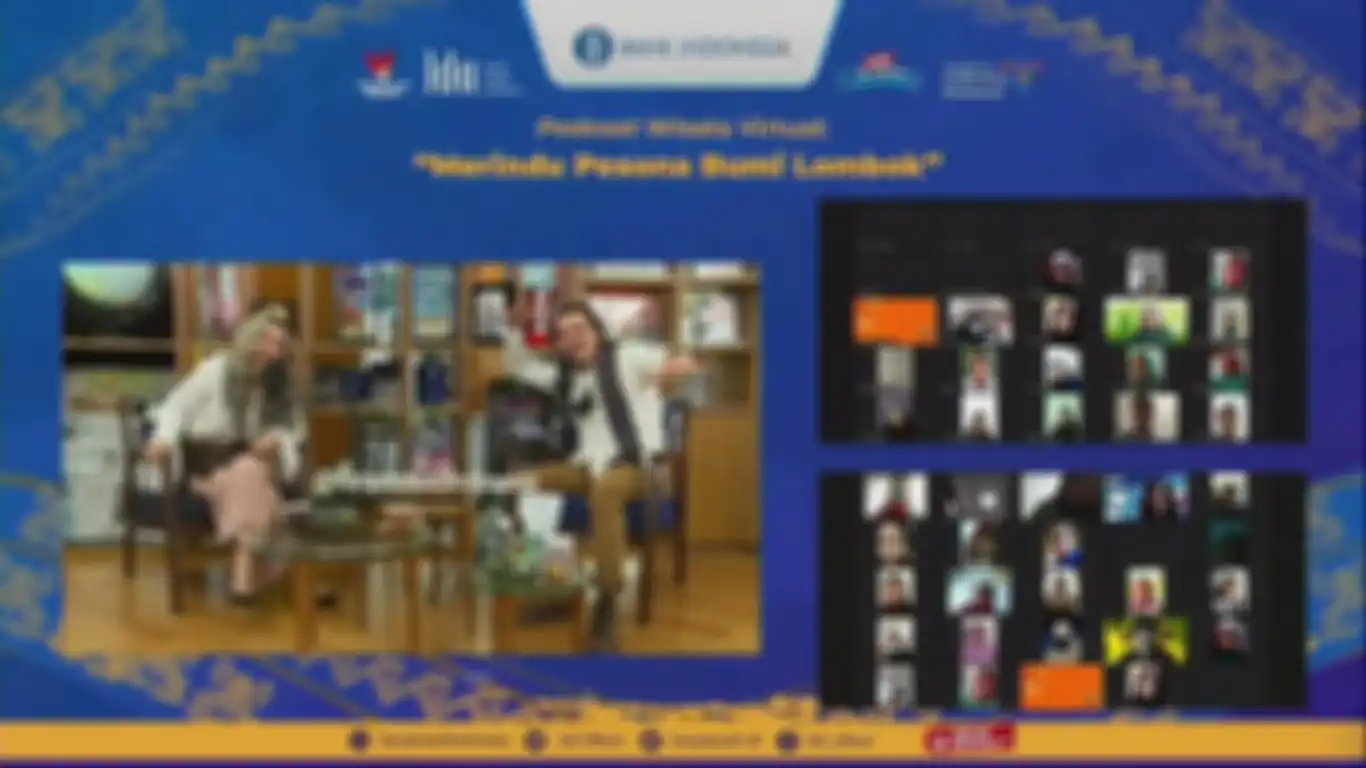 David John Schaap menceritakan kisahnya saat berlibur di Lombok, NTB dalam Podcast Wisata Virtual: Merindu Pesona Bumi Lombok .