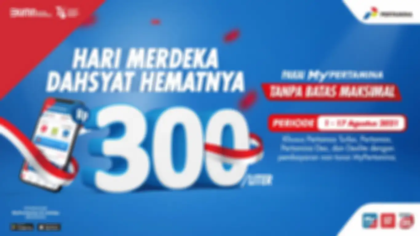 Program diskon harga BBM Pertamina sebesar Rp 300 per liter