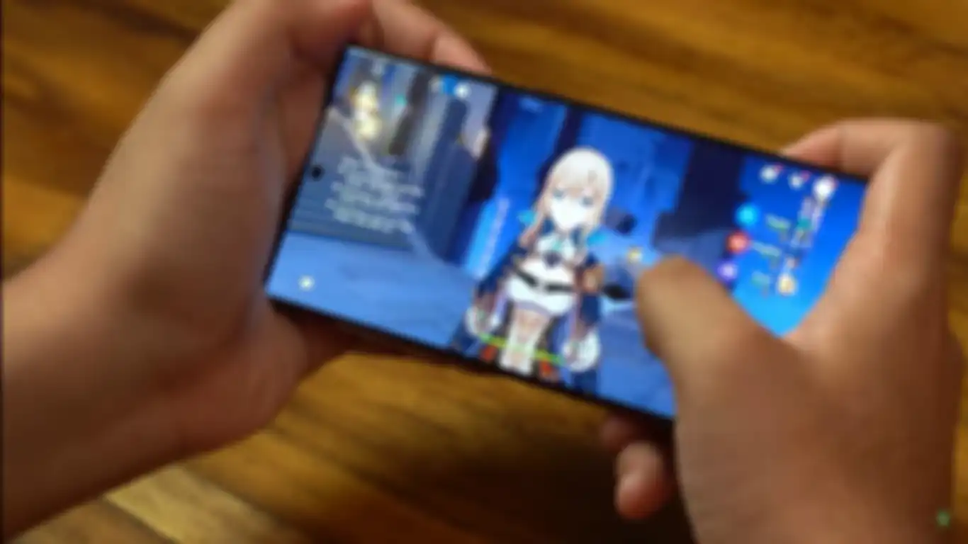 Main Genshin Impact di Samsung Galaxy S22 Ultra